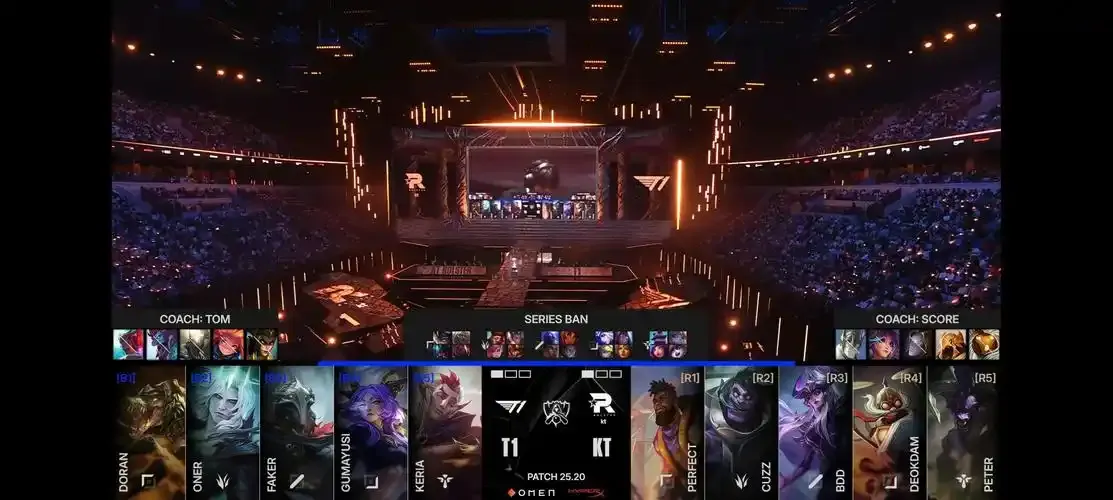 LCK: KT vs T1A