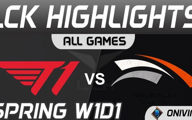 LCK: HLE vs T1